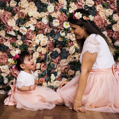 Matching Dresses Mom and Me Dress Lace 