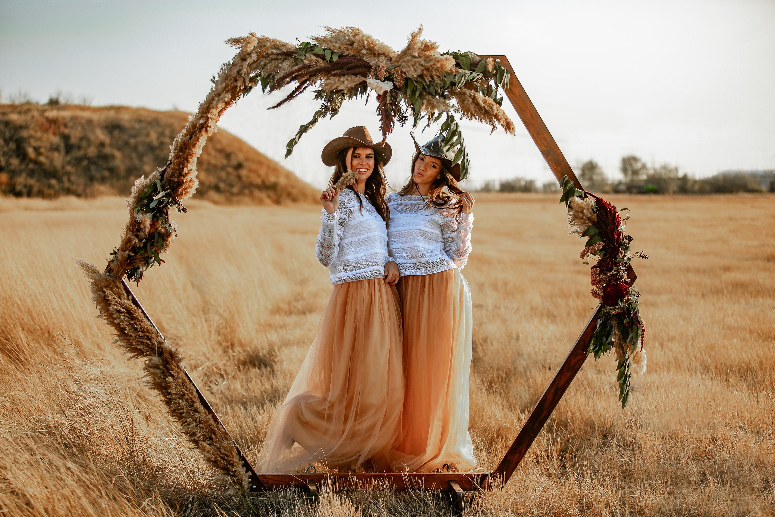 Damas de honor Vestido de novia vaquero Vestido de Etsy España