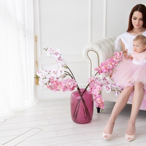 Mother daughter dress Mother daughter outfits Mommy and me dress Matching dresses Pink mother daughter Mother daughter tulle dress Family image 4