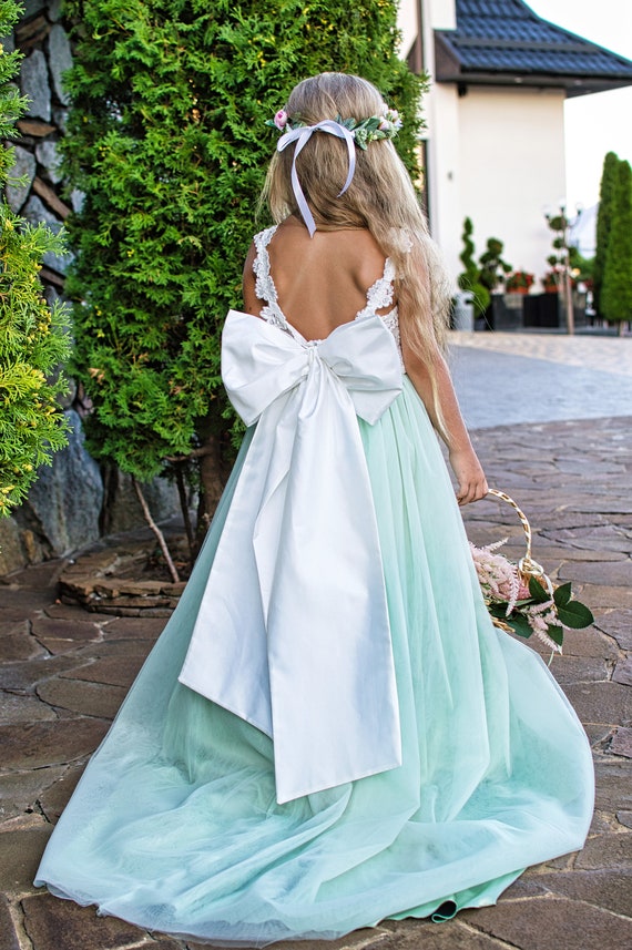 Sage Tulle Dress Sage Green Dress Sage Green Bridesmaid Dress Sage