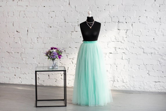 Long tulle skirt etsy hotsell