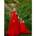 Red woman dress Red tulle dress Mother daughter dress Mommy and me dress Matching Long Dresses Mother daughter gown Matching red dresses 