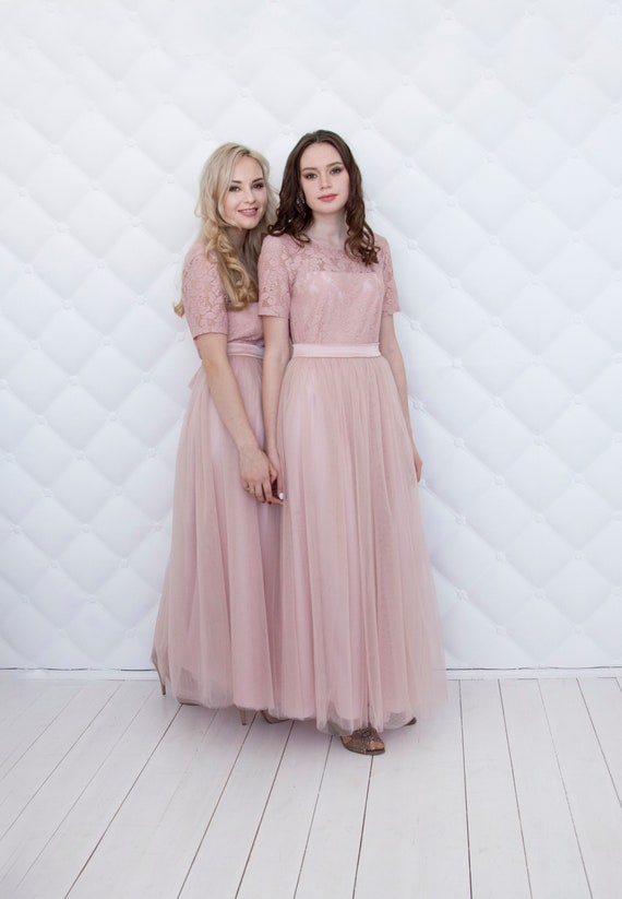 chiffon and tulle bridesmaid dresses Light Blue Chiffon Lace Sleeveless Short Bridesmaid Homecoming Dress