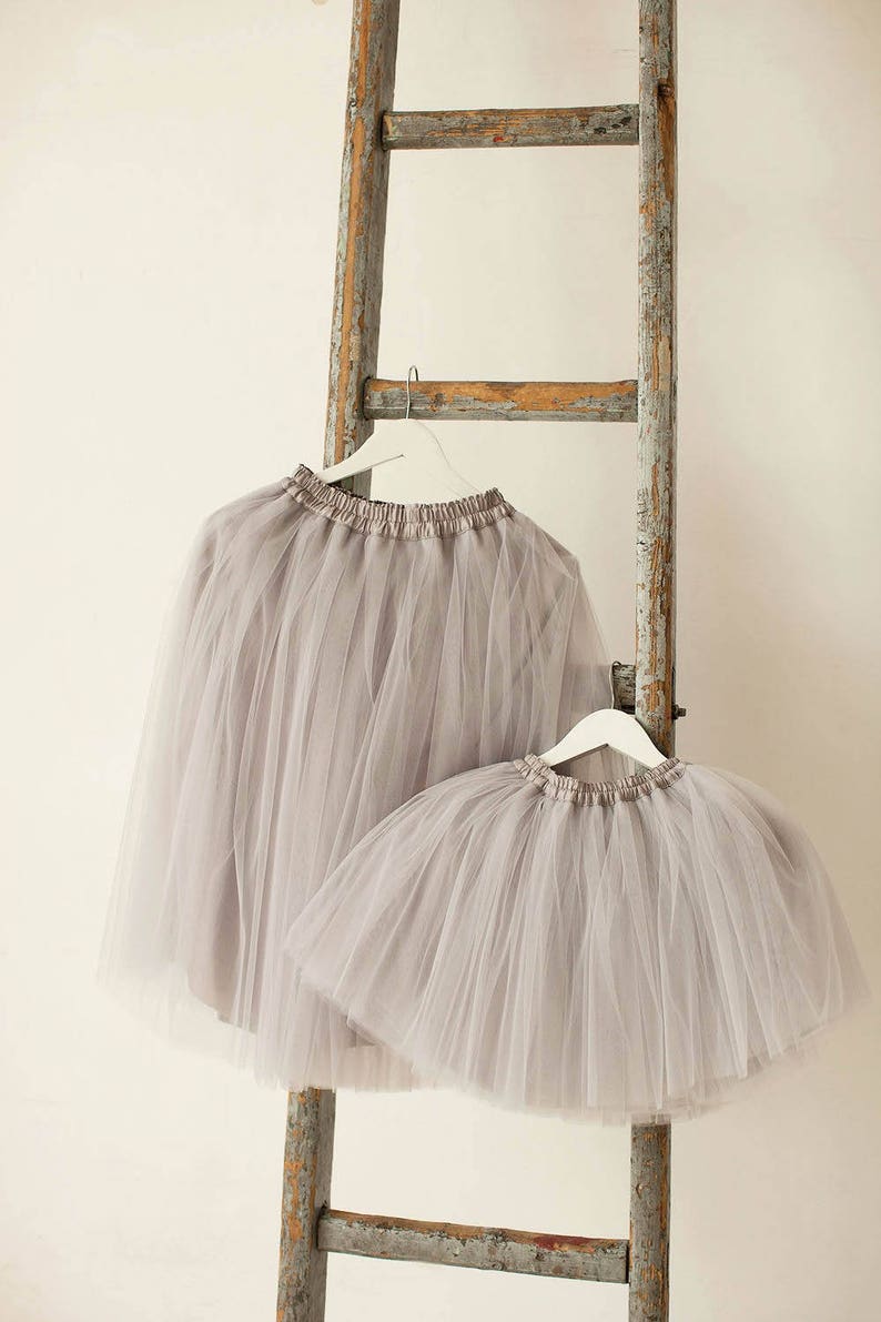 Tulle skirt sets for kids Matching Tutu Skirts flower girl Etsy