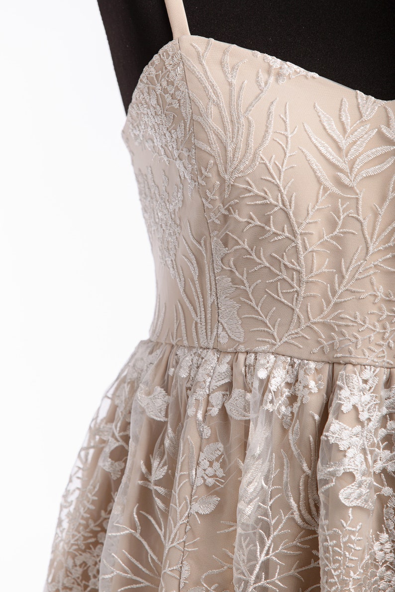 Maternity Dress Beige Maternity Dress Maternity Gown Lace Etsy