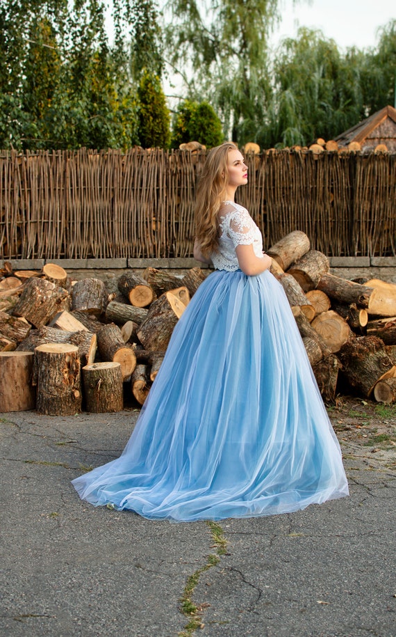 Buy Bridal Skirt Ombre Skirt Wedding Skirt Dusty Blue Ombre Tulle Skirt Bride Skirt Ombre Tulle Skirt Wedding Ombre Tulle Skirt Bridal Gown Online in India Etsy