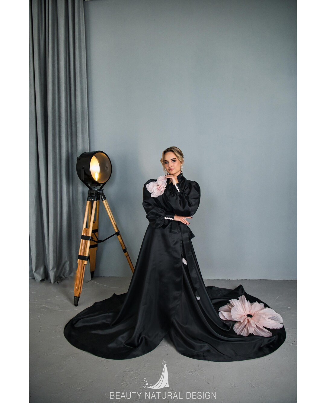Black Organza Dress main image 1