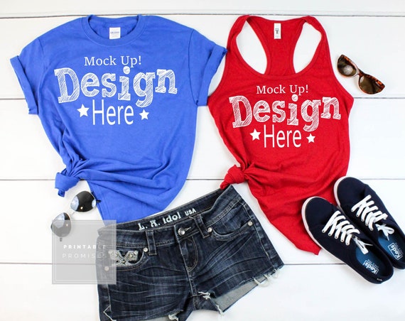 Download Free Couples Shirt Tank Top T-Shirt PSD Mockup Template Mockup Mock (PSD) - Free Download PSD ...