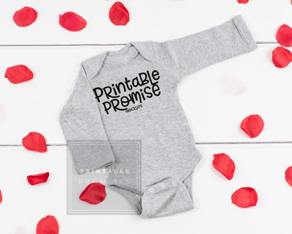 Valentines Blank Grey Baby Bodysuit Mockups Rabbit Skins 4411 Valentines Blank Grey Baby Bodysuit Mockups Rabbit Skins 4411