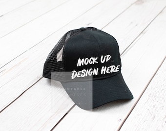 Download Free Blank Black Sport Baseball Hat Cap Mockup Photo Girl S Women Men S Design Apparel Mock Up Jpg Digital Download Free Psd Mockups Templates PSD Mockup Template