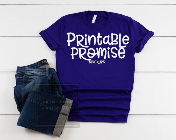 Download Free Bella Canvas 3001 Team Purple T-Shirt Mock Up (PSD) - Free 784201+ Design PSD Mockup T ...