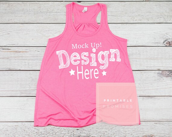 Download Free Pink Women Tank Top Mockup Ladies Tank Top Mockup ...