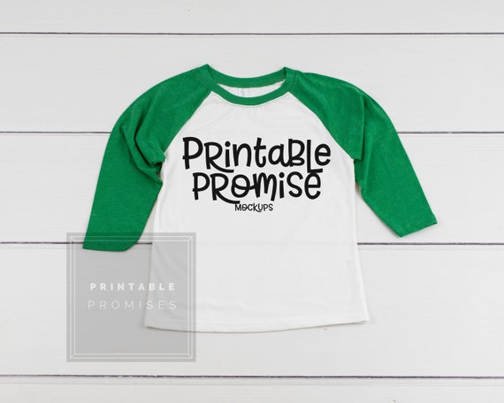 Next Level 3352 Kelly White Raglan Mock Up T Next Level 3352 Kelly White Raglan Mock Up T