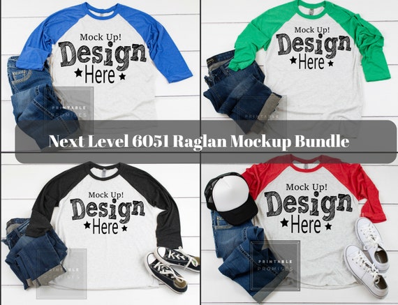 Raglan Shirt Mockup Bundle Next Level 6051 Raglan Mockup Raglan Shirt Mockup Bundle Next Level 6051 Raglan Mockup