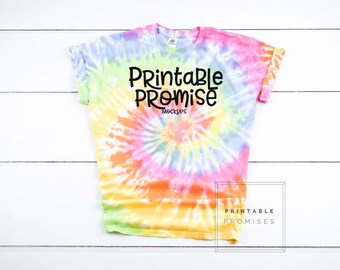 Download Tie Dye Mockup Etsy