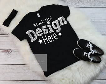 Youth Mockup T Shirt Mockup Black Shirt Mockup Shirt Blank Etsy