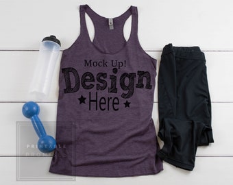 Yoga Tank Top Mockup Etsy