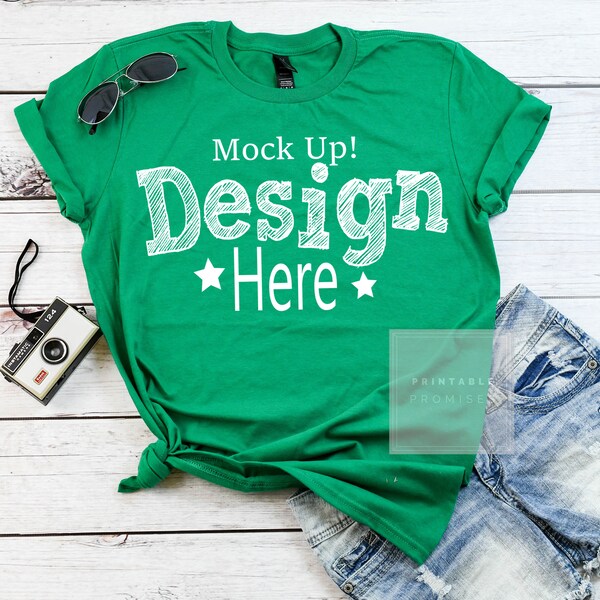 kelly green nike shirt