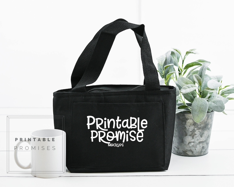 Download Liberty Bag 8808 Can Cooler Lunch Box Mock Up Tote Mockup ...