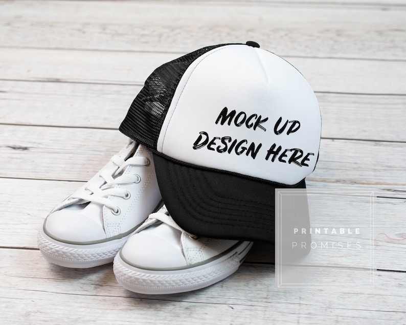 Download Trucker Hat Mock-up Mock Up Baseball Hat Blank White Hat ...
