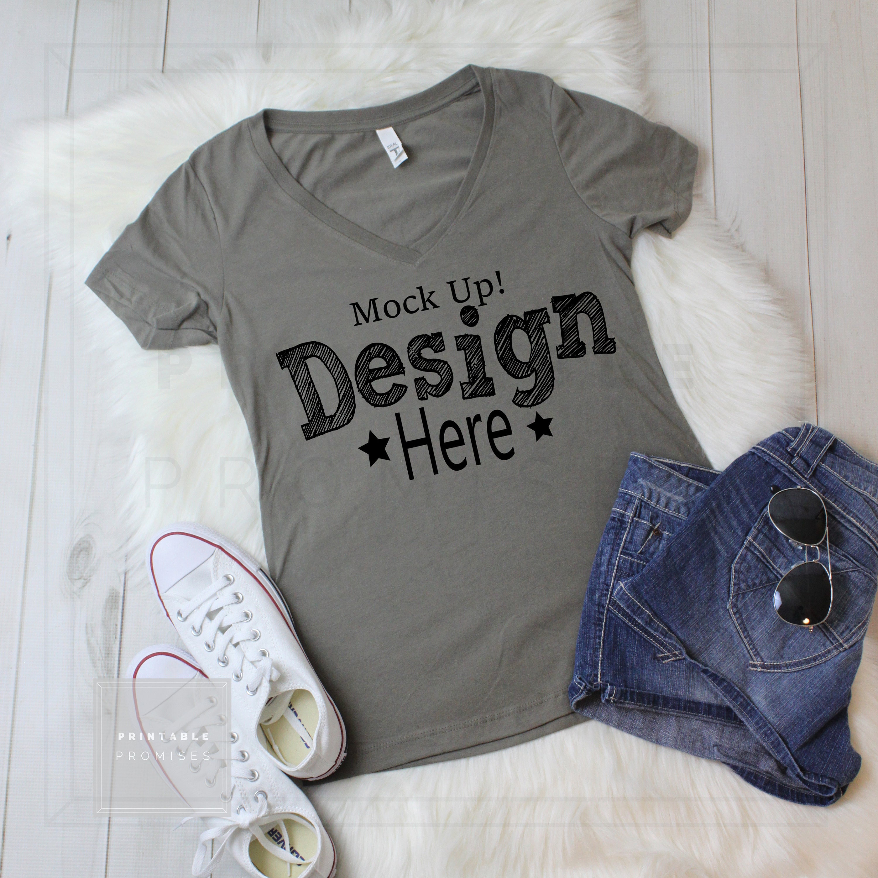 T Shirt MockUp Flat Lay Mockup Mockup Shirts Mock Up Next Level Warm Gray T-shirt Mockup TShirt Mockup Outfit MockUp