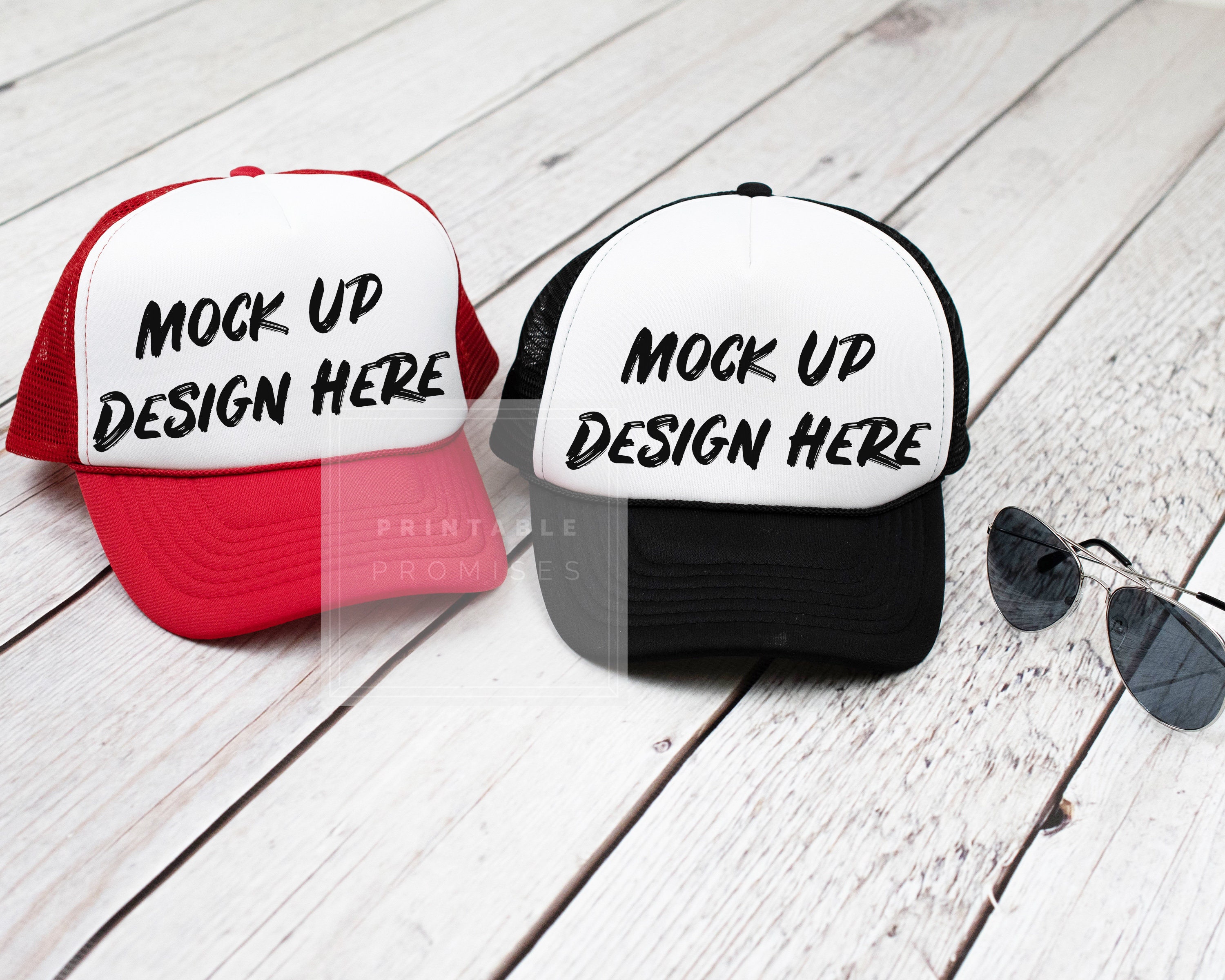 Download Trucker Hat Mock-up Mock Up Baseball Hat Blank White Hat ...