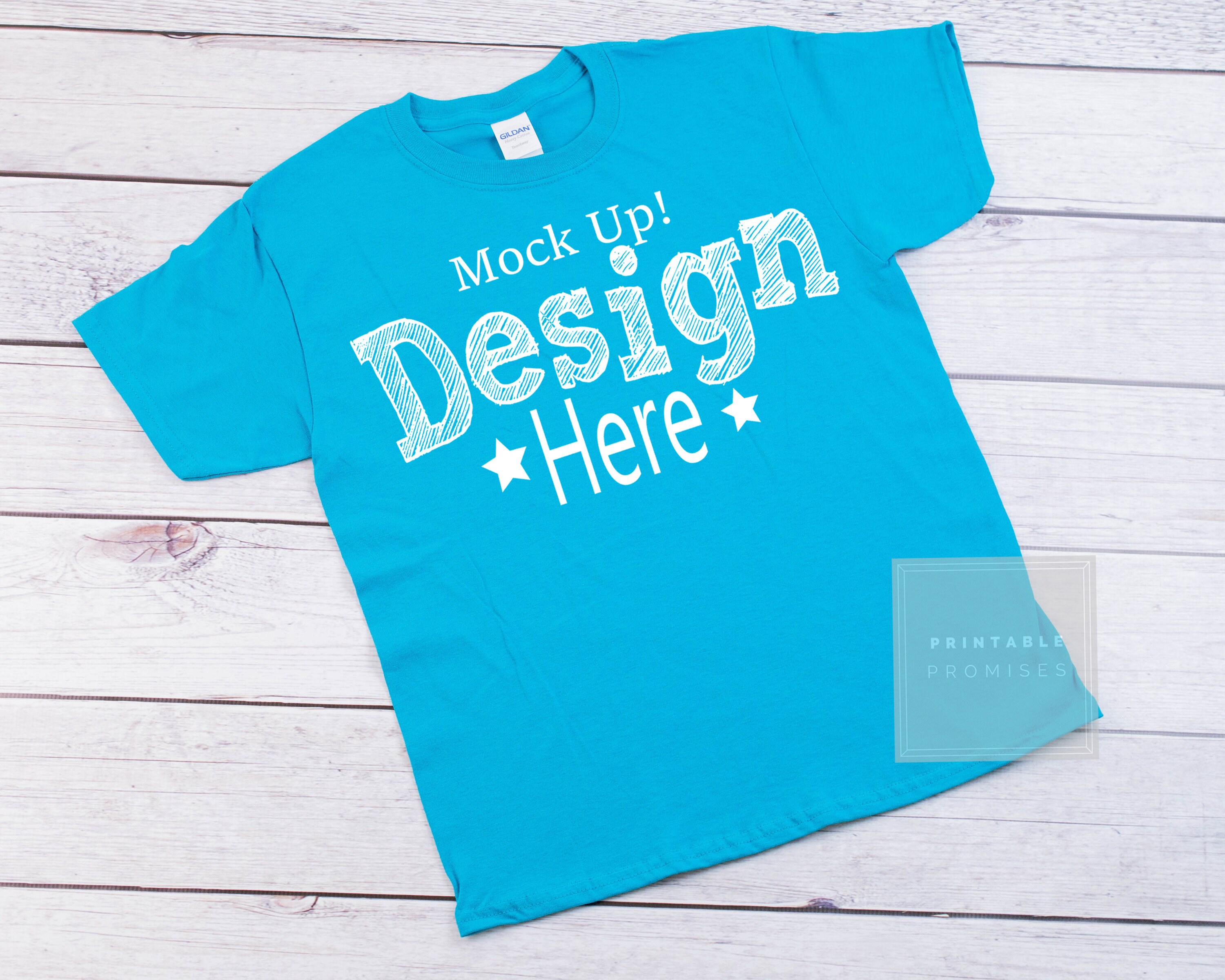 Download Flatlay Shirt Template Blank Tshirt Toddler Shirts Gildan 500b Etsy