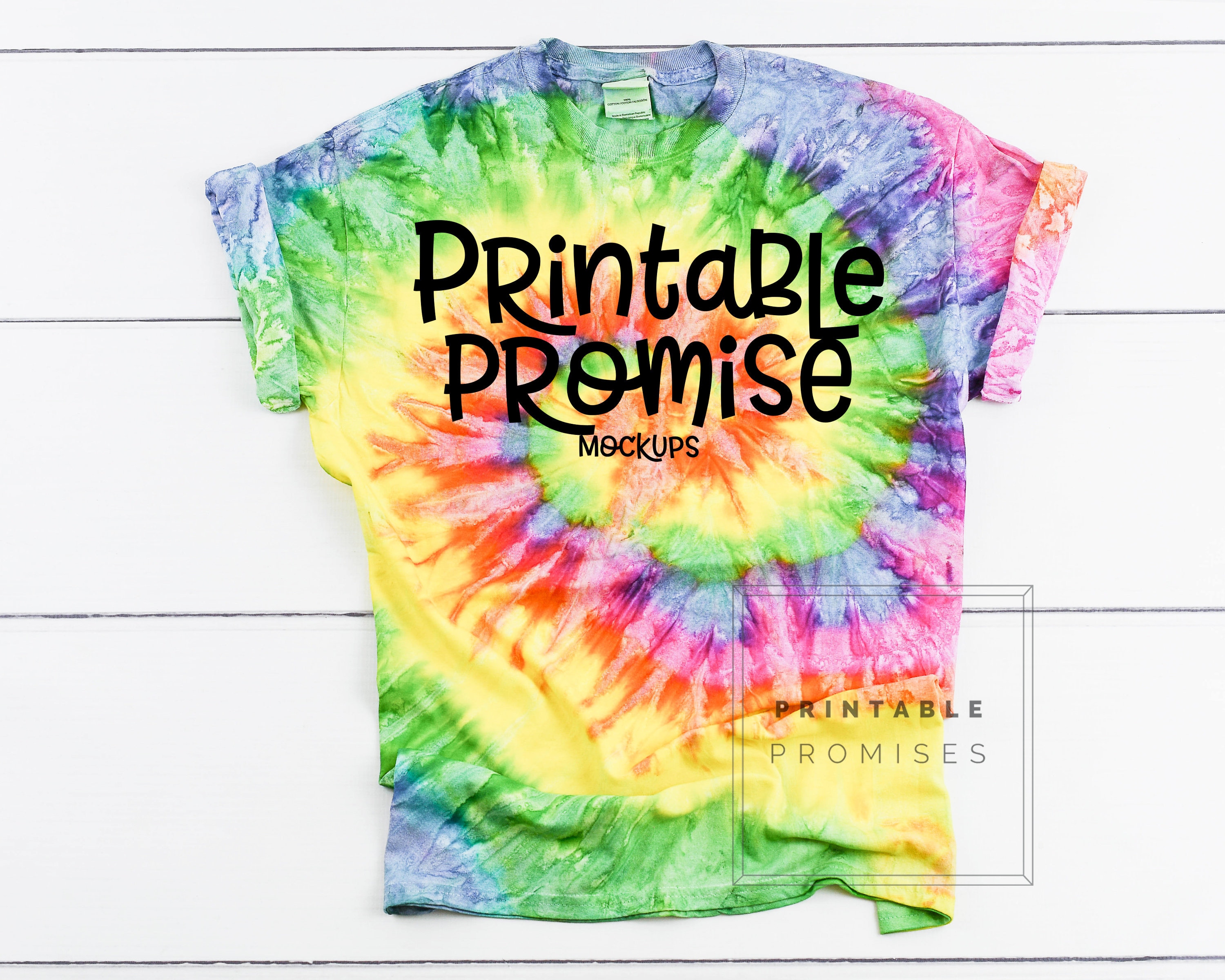 Download Shirt Mock Up Tie Dye Shirt Mock Up CD 100 Saturn T Shirt | Etsy