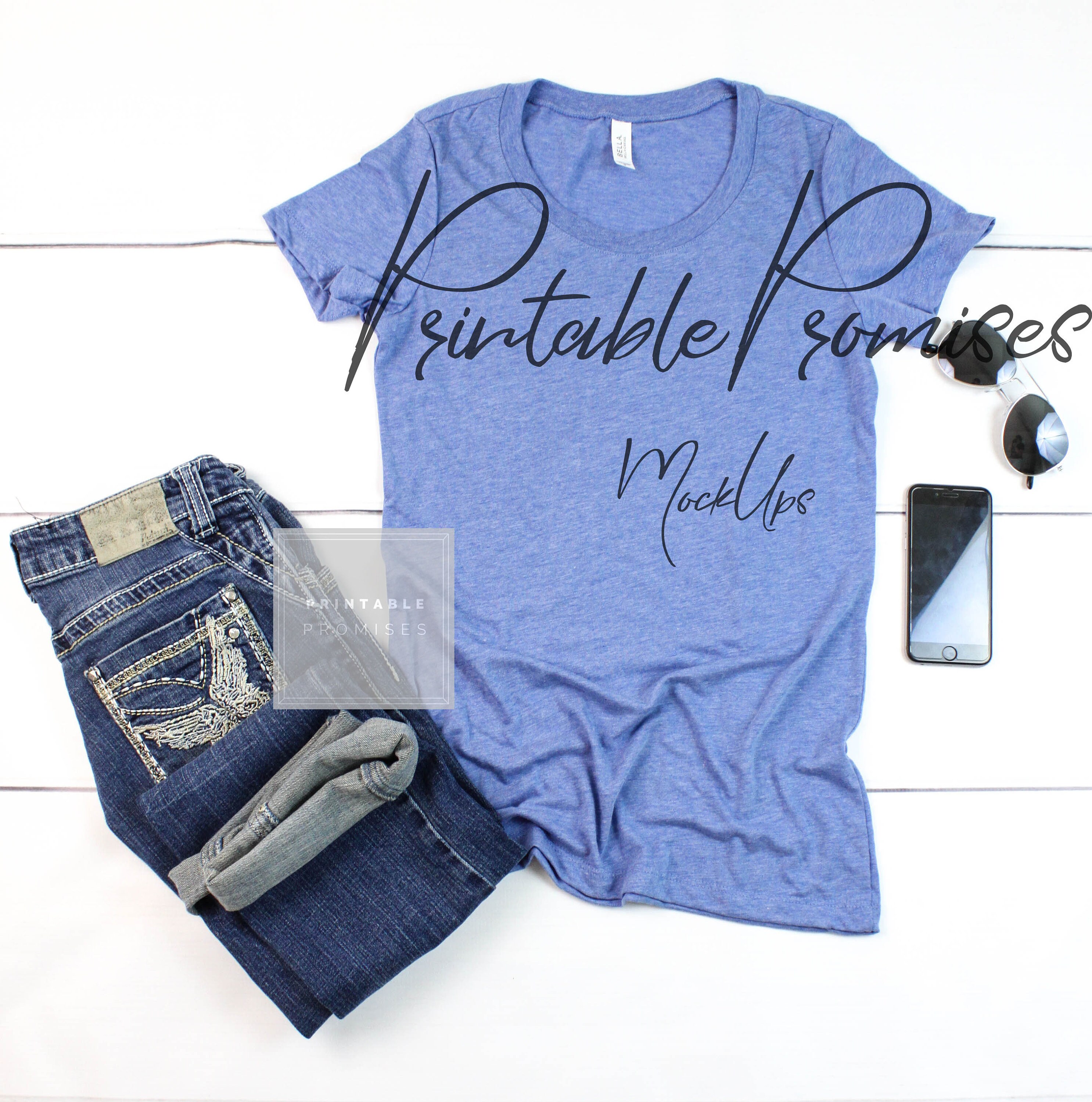 bella canvas 8413 mockup