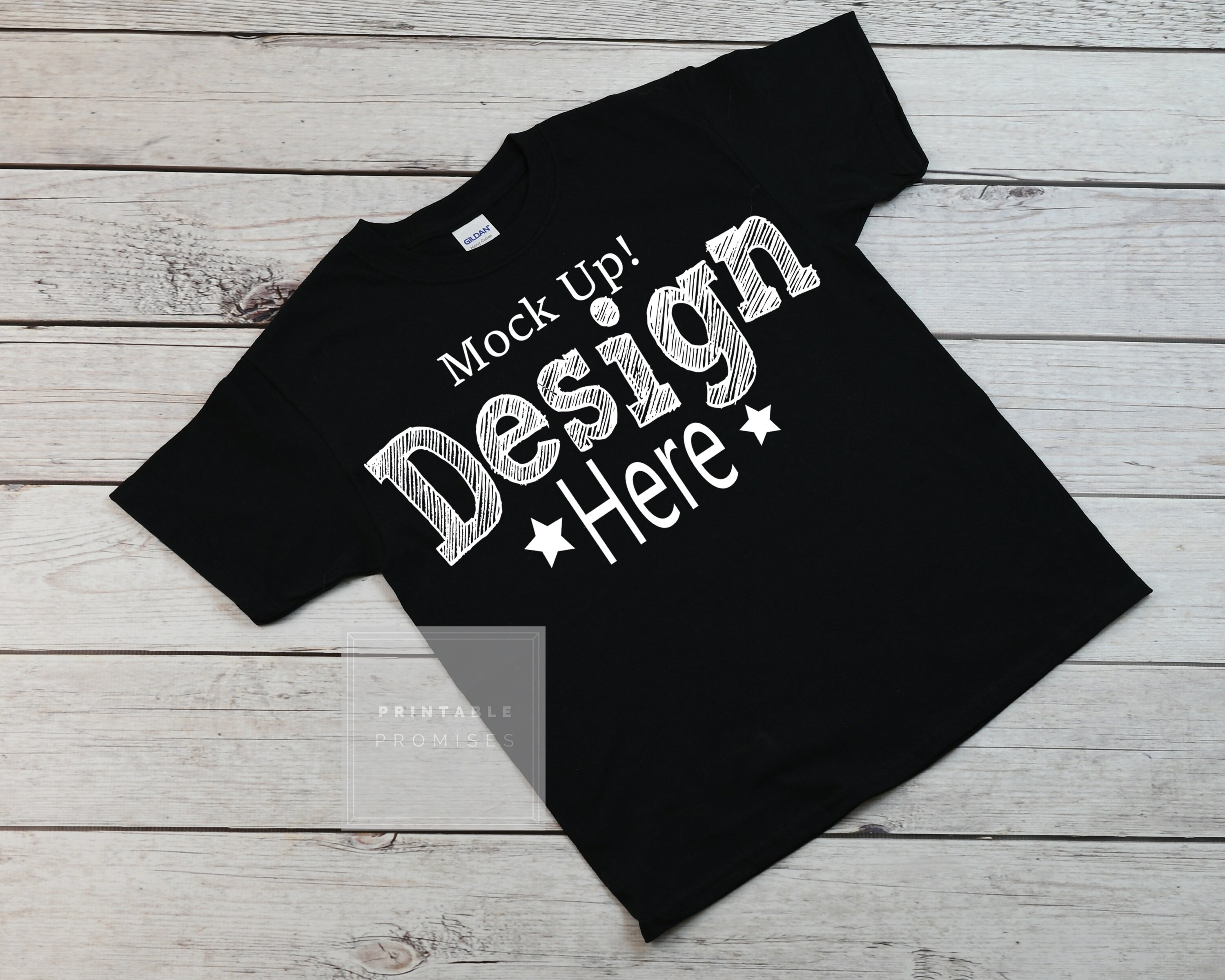 Download Gildan Black Youth Shirt Mock Up Girls Shirt Mockup Youth ...