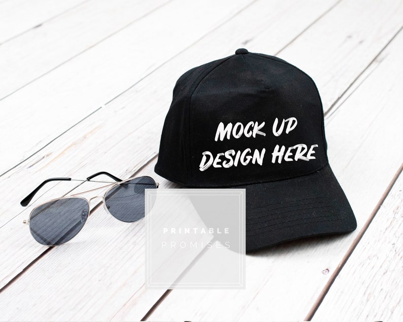 Download Blank Black Sport Baseball Hat Cap Mockup Photo Girl's | Etsy
