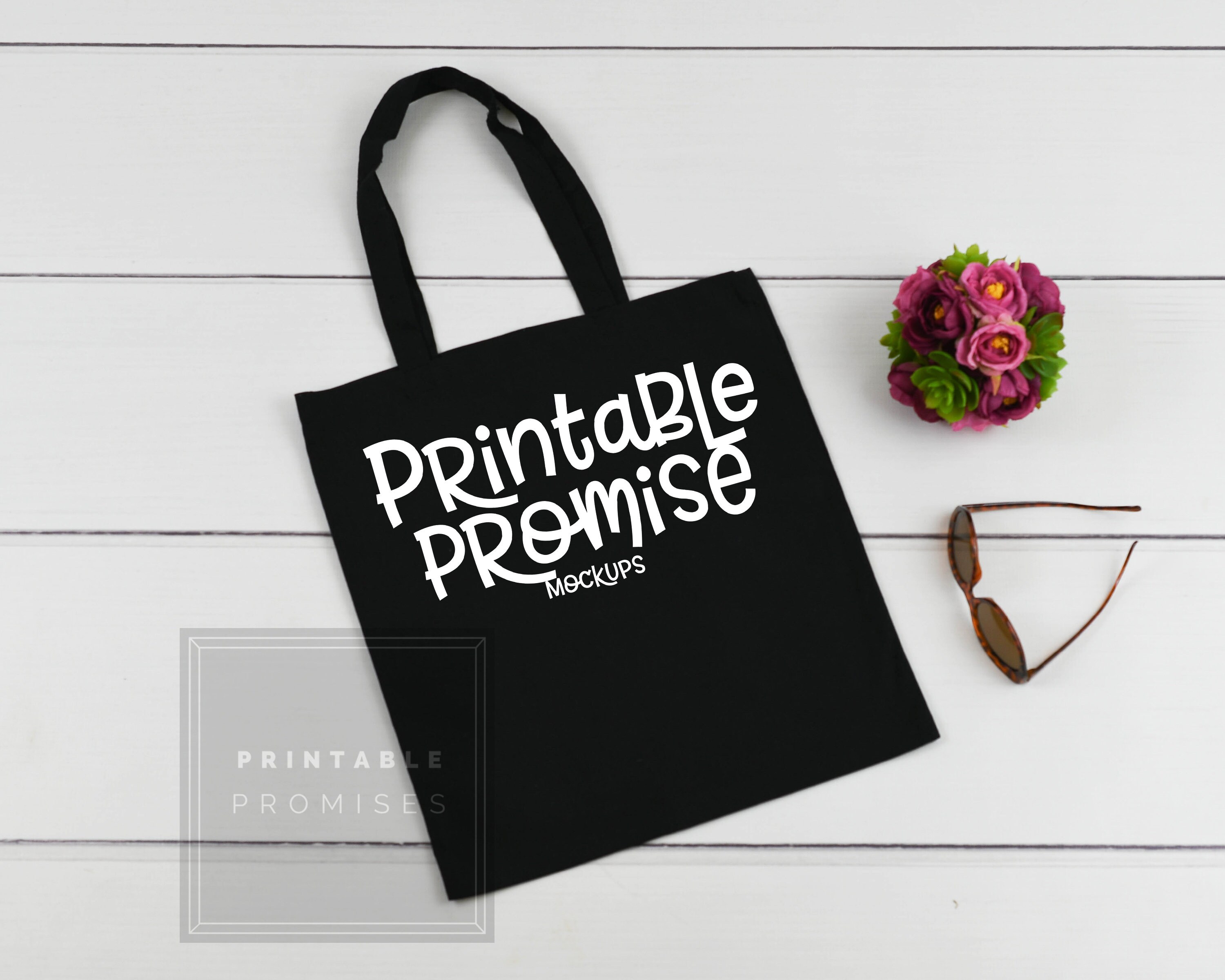 Download Bag Edge Be007 Black Bag Mock Up Tote Mockup Canvas Tote Etsy