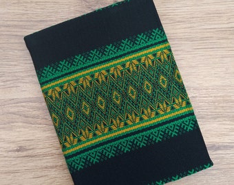 Folk notebook – fabric cover – A5 Size – Ukrainian style