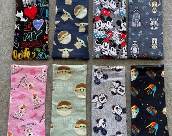 Fabric Glass Case  Etsy
