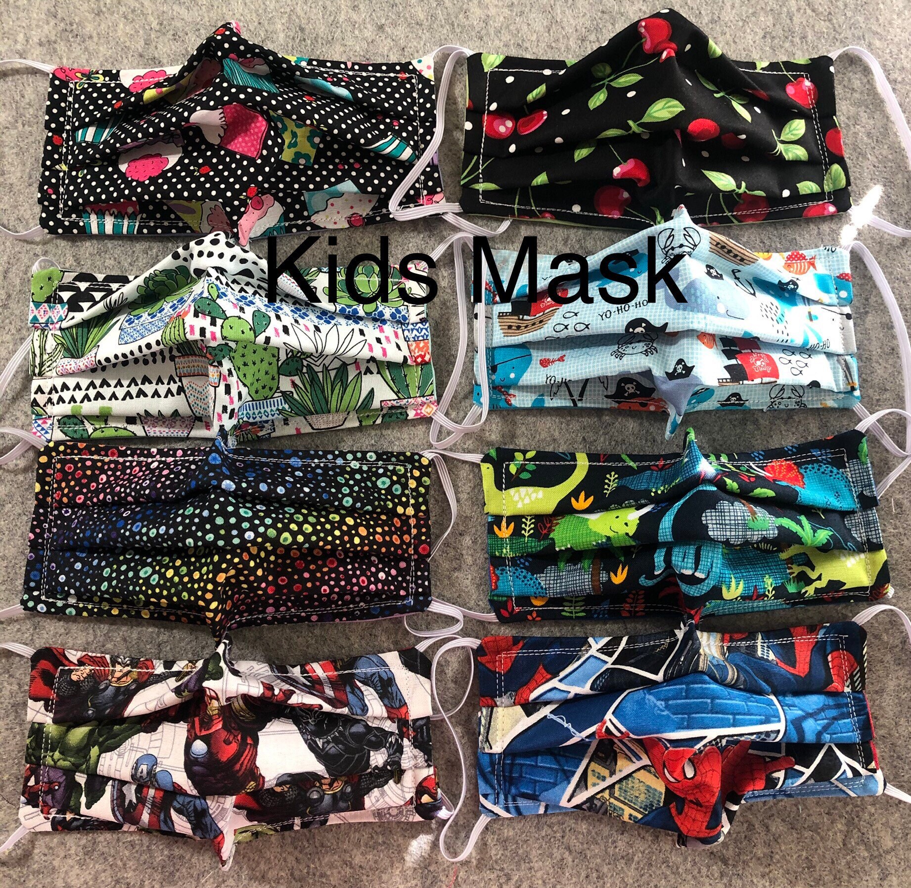Kids & Teens facemask, reusable and washable facemask.