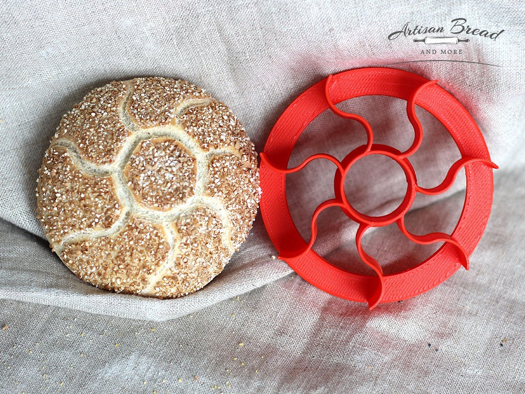 Swirl / Spiral Bread Stamp 3.5 - Concha Cutter