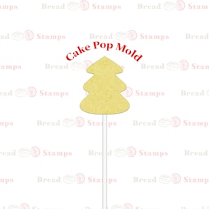 Cake Pop Stamps 2″ Tannenbaum für weihnachtliche Cakepops
