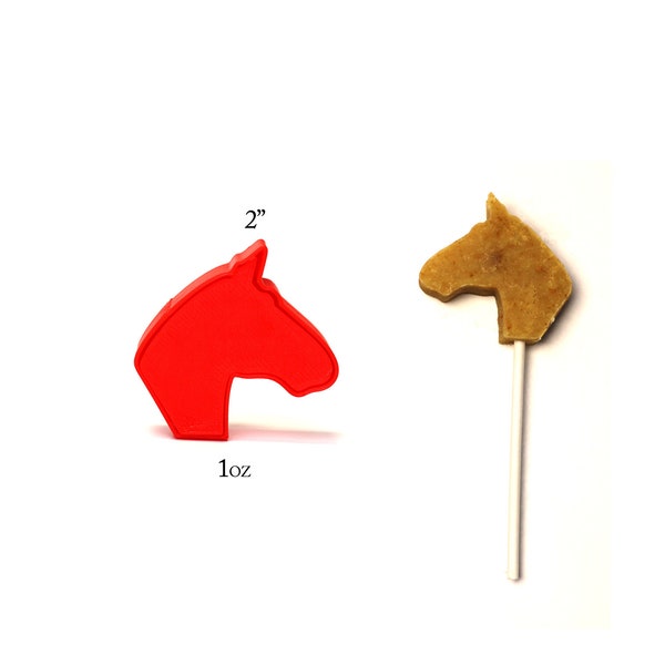 Horse Head Cakepopstamps - Horse Head Cakepop Mold