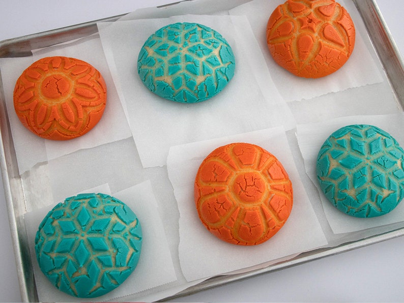 3 5 U33 Flower Pattern Bread Stamp Concha Stamp Pan Dulce Stamp Kaiser Roll Stamp Dexis Iberica Kitchen Dining Cookware