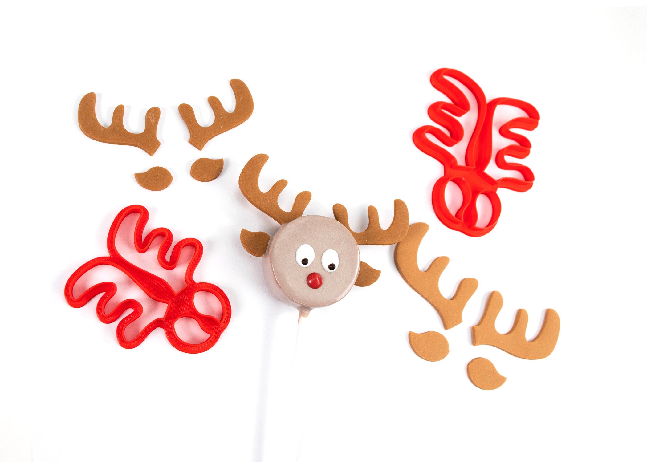 Buy Reindeer Antlers for Cake Pops, Cupcakes and Mini Cakes Online in India  - Etsy, image size:2100x1500