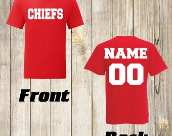 personalized chiefs jersey