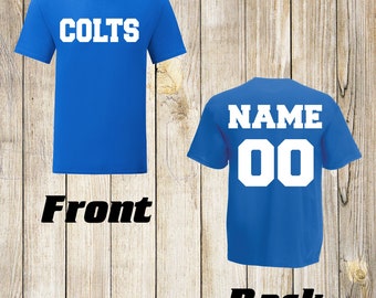 custom colts jersey