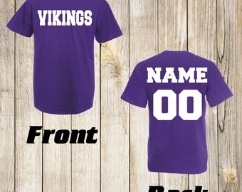 personalized vikings football jerseys