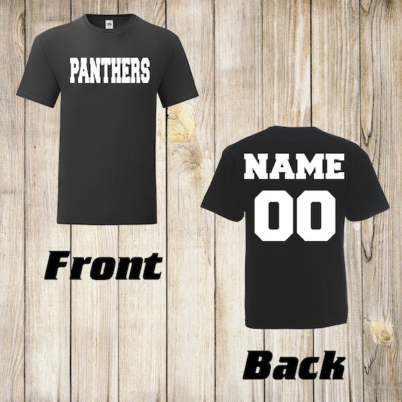 personalized panthers jersey