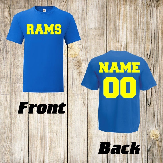 personalized rams jersey