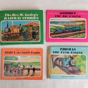 Rev W Awdry Railway Stories 1980s vintage book bundle 2 8 11 13-18 Thomas The Tank Engine