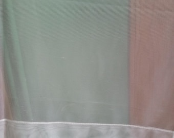 Melody Jane Dollhouse White Broderie Anglaise Cafe Net Curtain - 1:12 Scale Miniature Window Accessory - View #5