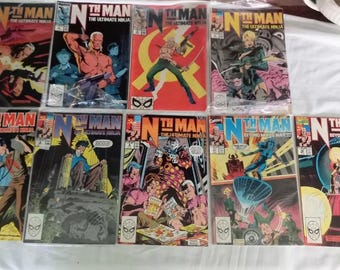 Nth Man The Ultimate Ninja DC Comics 1989 #1-6 8 11-12 First Issue 9 Comic Lot