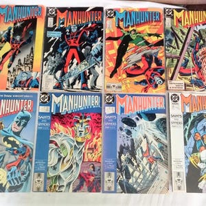 Manhunter DC Comics 1988 #1 3 7 16 17 19 20 23 First Issue 8 Comic Lot