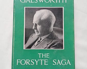 John Galsworthy The Forsyte Saga vintage Heinemann Hardback Book 1956